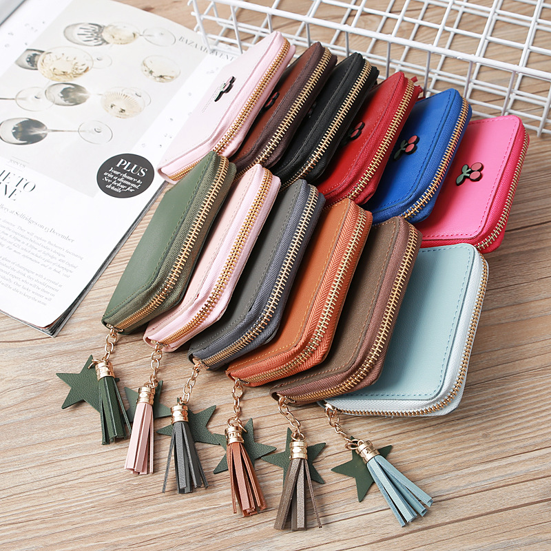 Fashion Short Printing Tassel Wallet Wholesale display picture 25