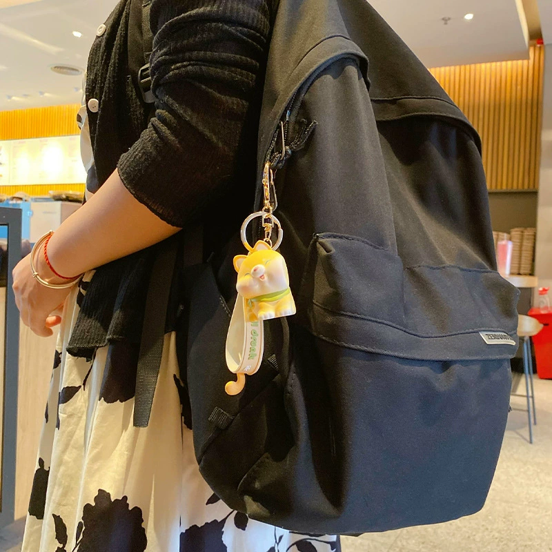 Genuine cute creative keychain, doll for keys, backpack accessory
