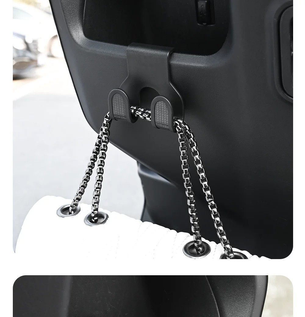 Electric Vehicle/Motorcycle Front-Mounted Storage Hook for Delivery and Grocery Shopping, New Universal Multi-Functional No-Drill Hook, Thickened and Super Heavy-Duty
