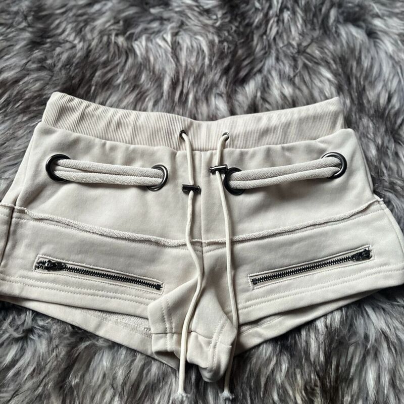 Korean Girl Group American Retro Sexy Drawstring Shorts Y2K Stage Sports Style Hot Pants Sweatpants Summer Korean Girl Group American Retro Sexy Drawstring Shorts Y2K Stage Sports Style Hot Pants Sweatpants Summer