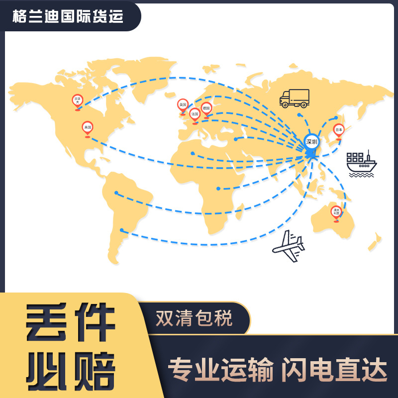 美国海运 超大件 光伏系统 锂电池 跨境电商 双清包税 单独报关