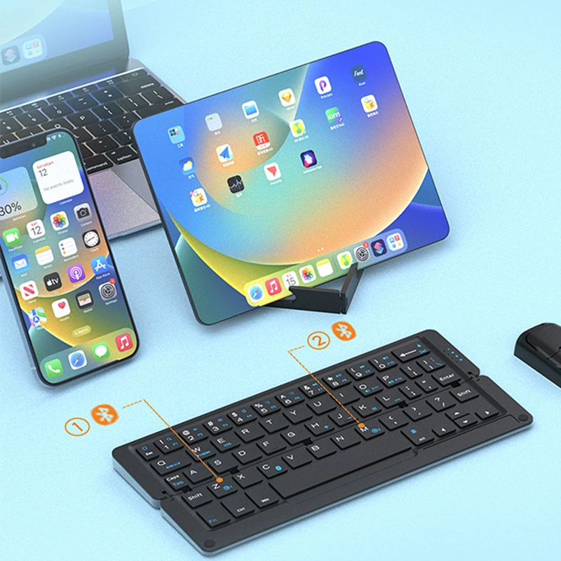 Ultra thin keyboard, small mobile phone, tablet laptop, bluetooth
