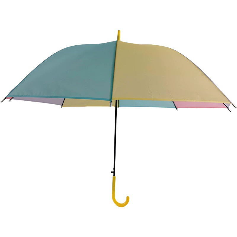 Одноразовые зонты оптом, детские радужные зонты, прозрачные зонты с длинной ручкой, прозрачные зонты в свежем стиле, рекламные зонты, зонты с возможностью нанесения логотипа