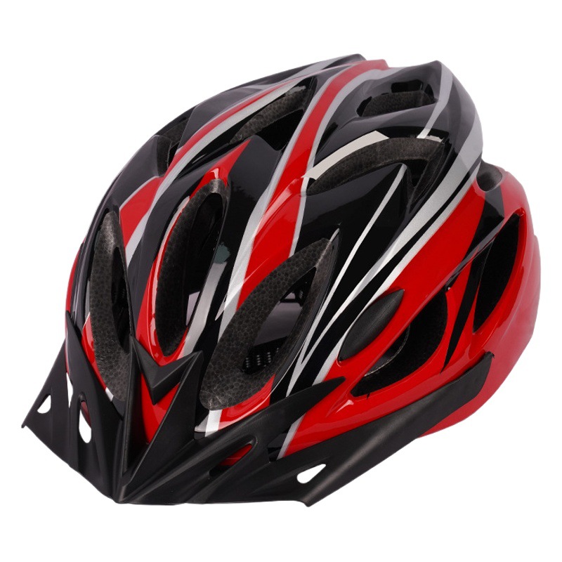 Factory direct bicycle Bicycle Men's and women's riding helmet one-piece molding can be affixed logo