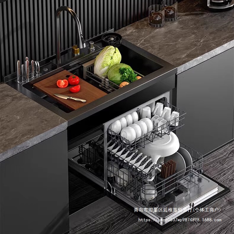 Dishwasher Integrated Sink Integrated Disinfection Cabinet Household Fully Automatic Ultrasonic Other Independent Other Smart