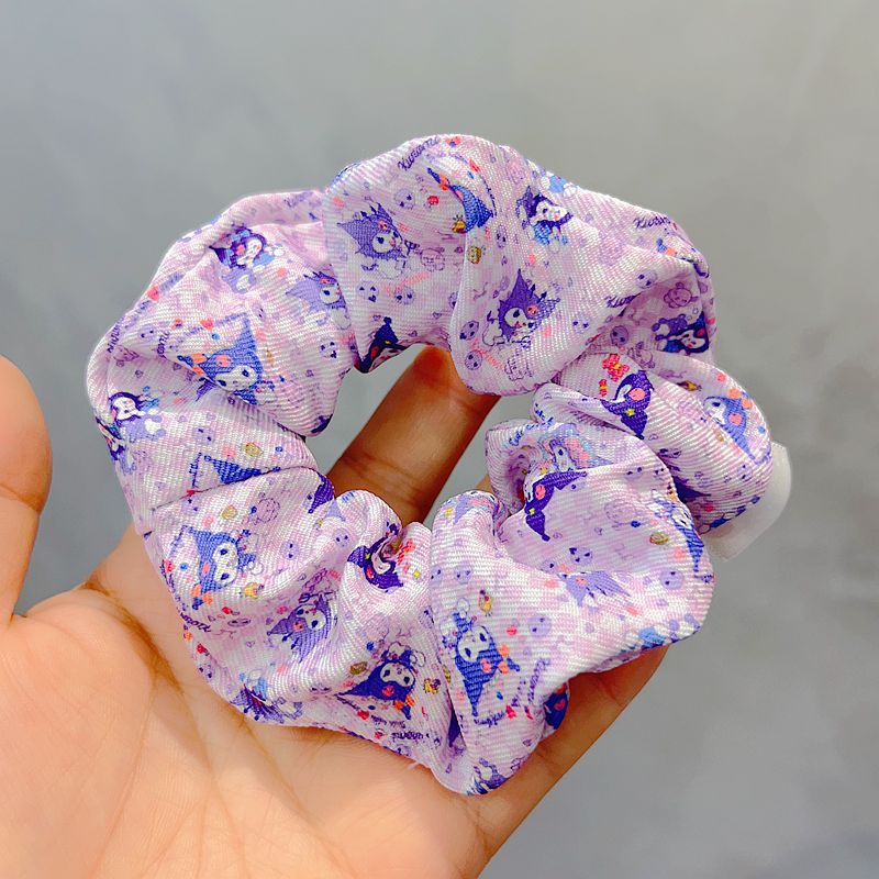 Dibujos animados de lazo para el cabello grueso lindo Rab Bu Stitch accesorios para el cabello de niña bola lazo para el cabello gomas elásticas círculo para el cabello accesorios para el cabello