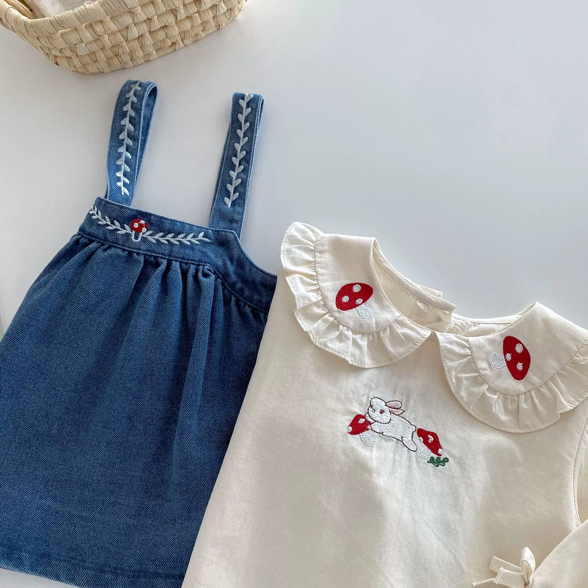 Кукла, милая база детский комбинированныйOverall для девочек, возраст 0-5 лет, осень