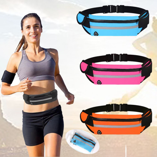 Outdoor sports bag, fitness men's and women's running waist bag, waterproof mobile phone storage bag, close-fitting sports cycling hydration bag