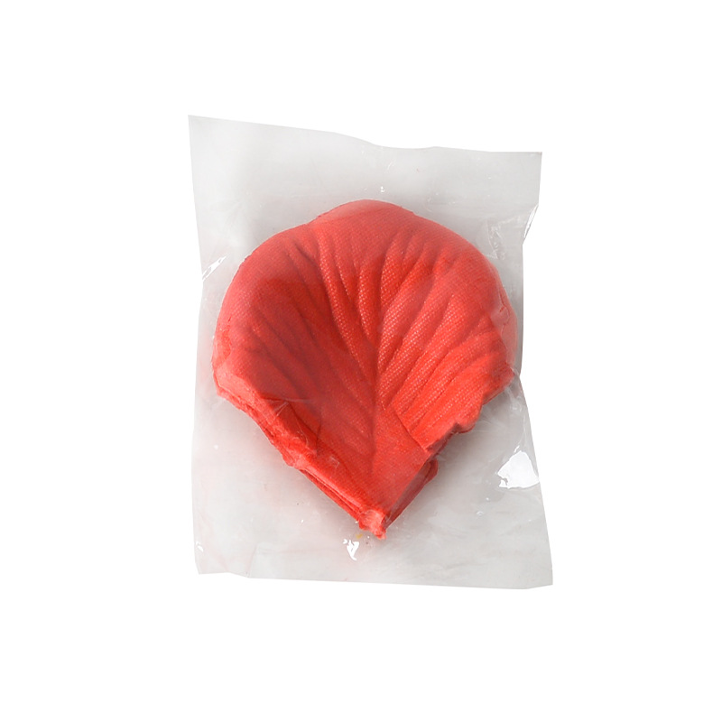 Simulación de pétalos de rosas dulces 100 piezas de tela no tejida propuesta de matrimonio de la atmósfera de cumpleaños esparcida a mano