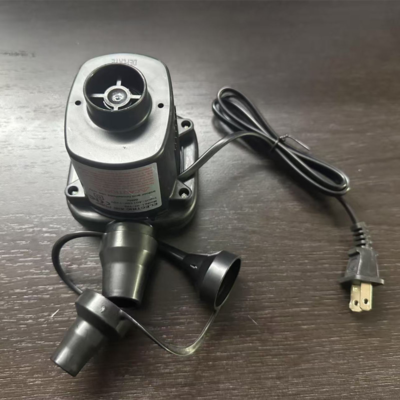 110V电动美规台湾充气泵充气床垫船艇游泳圈沙池冲抽放吸气机两用