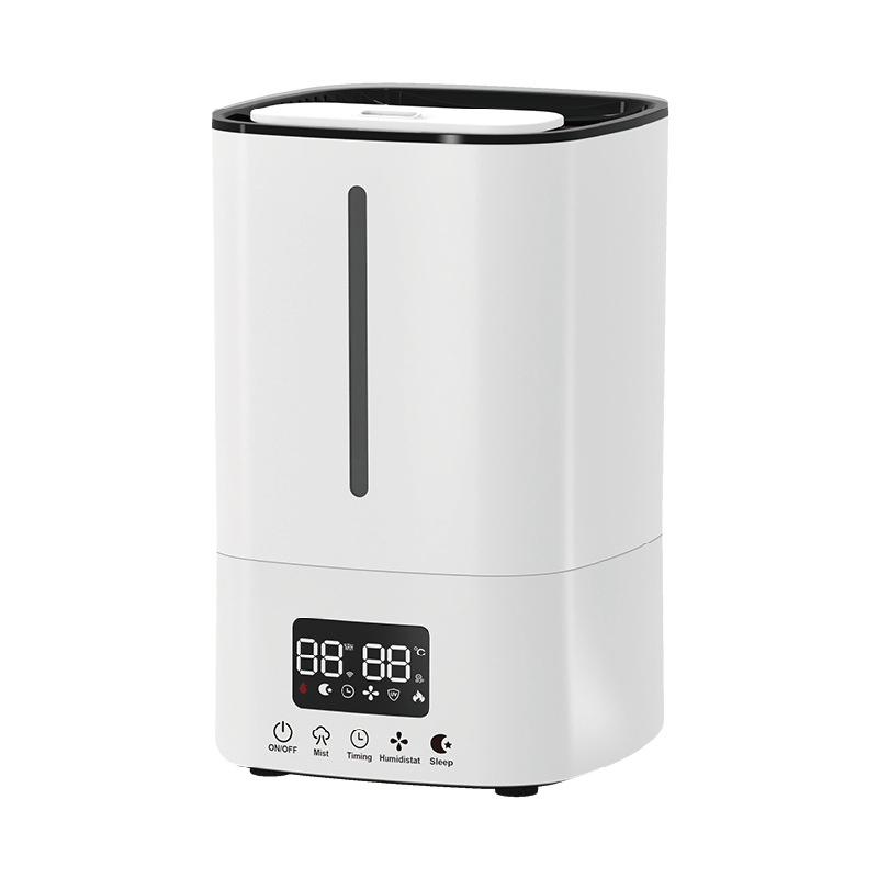 Source Factory Cross-Border Supply Wholesale European, American, Japanese and Korean Remote Control Wifi Cold Warm Mist Floor-Standing Ultrasonic Humidifier