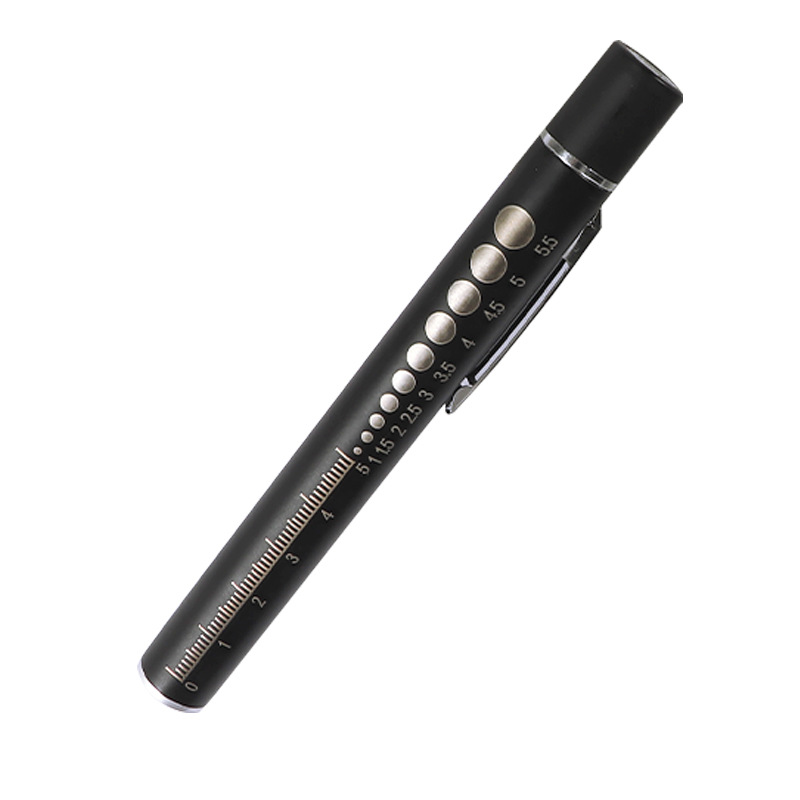 Lámpara de lápiz de alumno de enfermera, médico, examen matutino de niños, oftalmología, oído, nariz y garganta, lámpara oral, linterna pequeña de doble luz amarilla y blanca