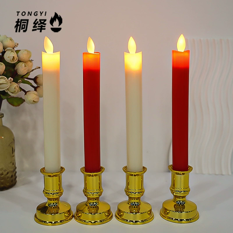 Индивидуальная светодиодная цифровая свеча, искусственная длинная подвесная свеча для храма, подношение в буддийском зале, передняя лампа Будды, свечной ужин.