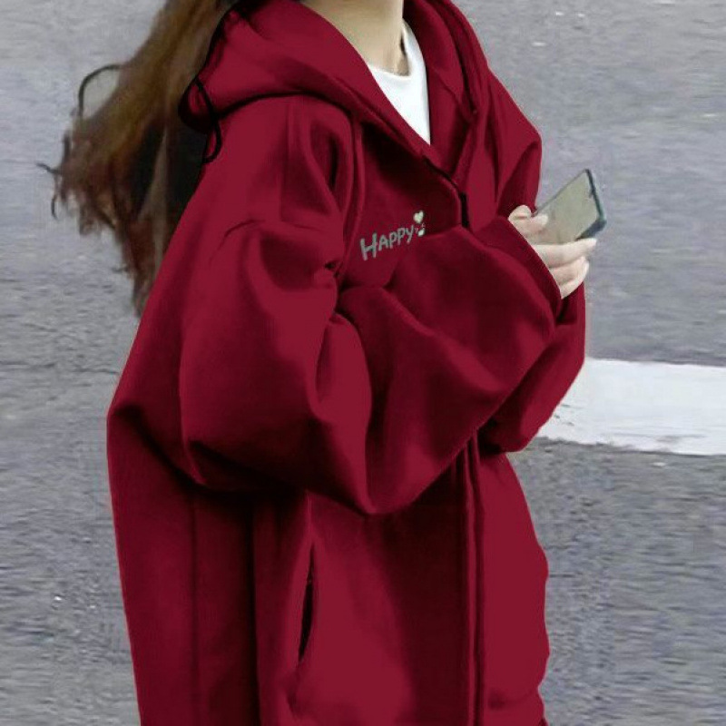 버건디 [봄, 가을 얇은 스타일] 원단이 보풀이 생기지 않습니다.