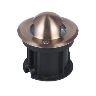 Manufacturers supply low-power round buried lights rainproof fountain transparent underwater lights outdoor lighting