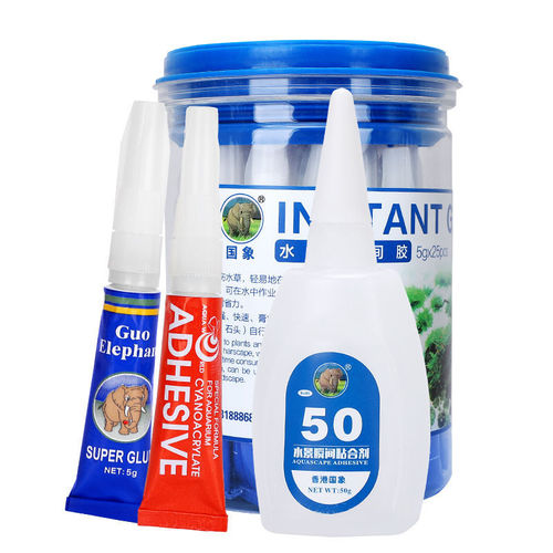 [Small wholesale] National Elephant Landscaping Water Grass Glue Moss Tree Sunken Wood Fish Tank Coral Skeleton Glue Transparent Aquarium Glue