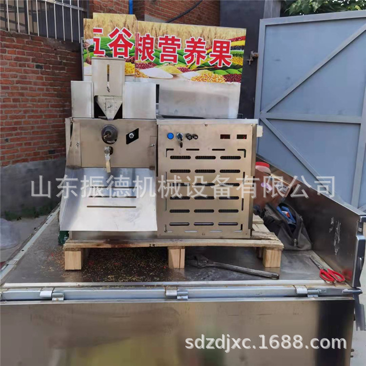 振德 促销玉米杂粮膨化机 新型玉米面粉膨化机 谷物膨化机报价