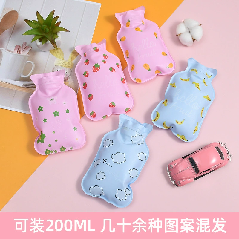 Новая цветная пленка для впрыска воды, мультяшная сумка для горячей воды, Детская Студенческая грелка для рук, мультяшная мини-грелка для рук, Взрывозащищенная Детская грелка