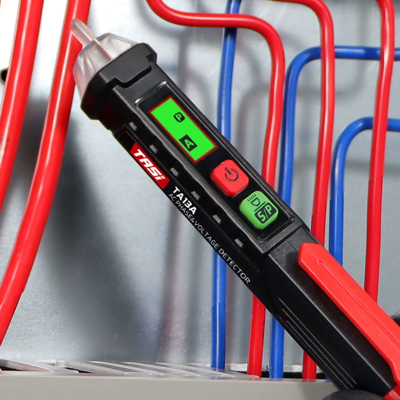 Индукционная электрическая ручка TA13A Электрическая ручка Обнаружение бытовой линии Интеллектуальный Электрический тест электрическая специальная многофункциональная тестовая ручка
