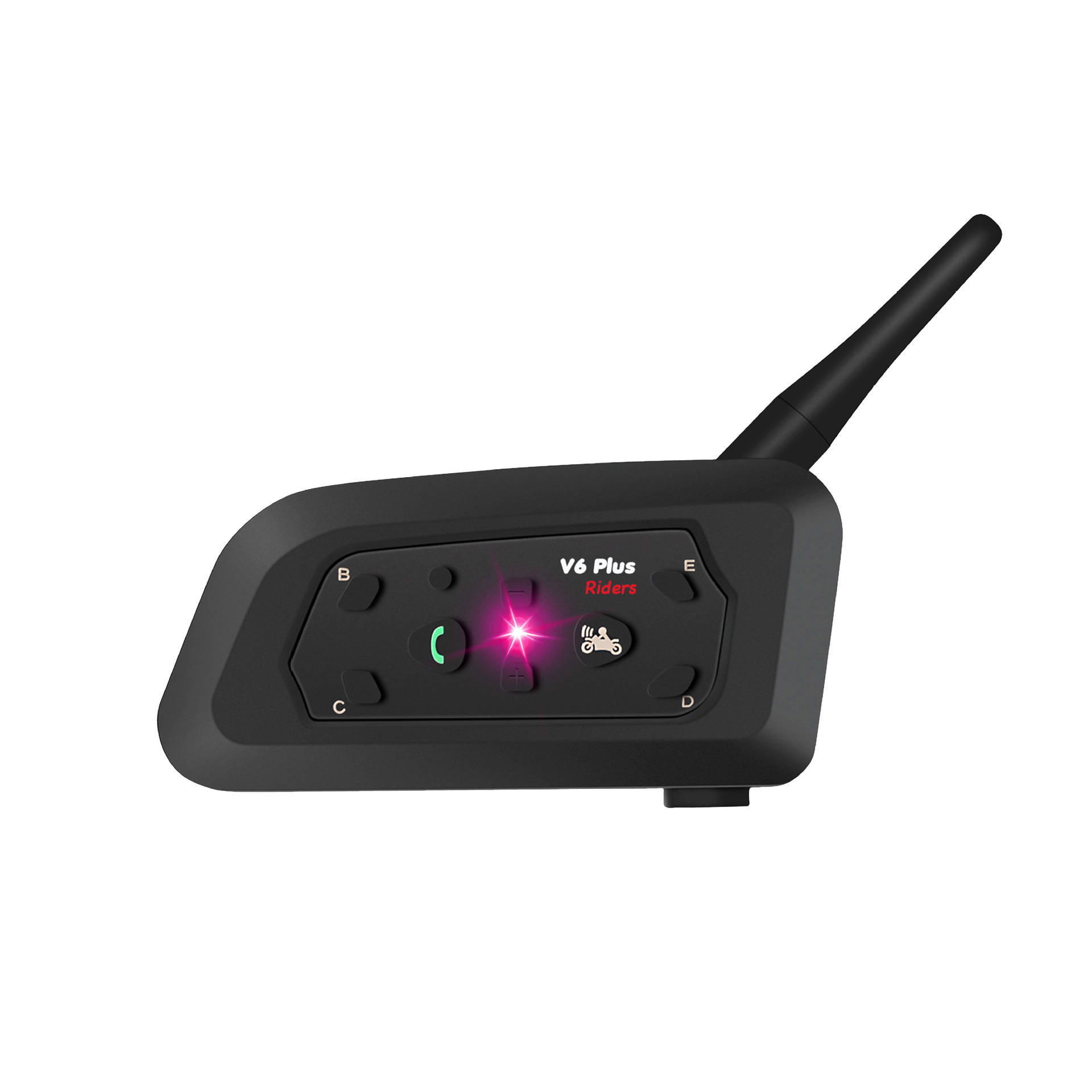 Cross-Border Popular Motorcycle Helmet Bluetooth Headset V6Pro/V6Plus 1500m with Real-Time Network Intercom and Noise Reduction