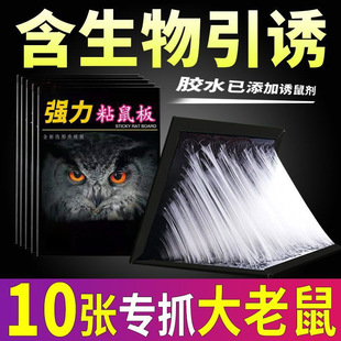 Powerful Sticky Mouse Trap Board for Catching Mice, Adhesive Anti-Poison Mouse Trap Tool, Genuine Large and Thickened for Home Use
