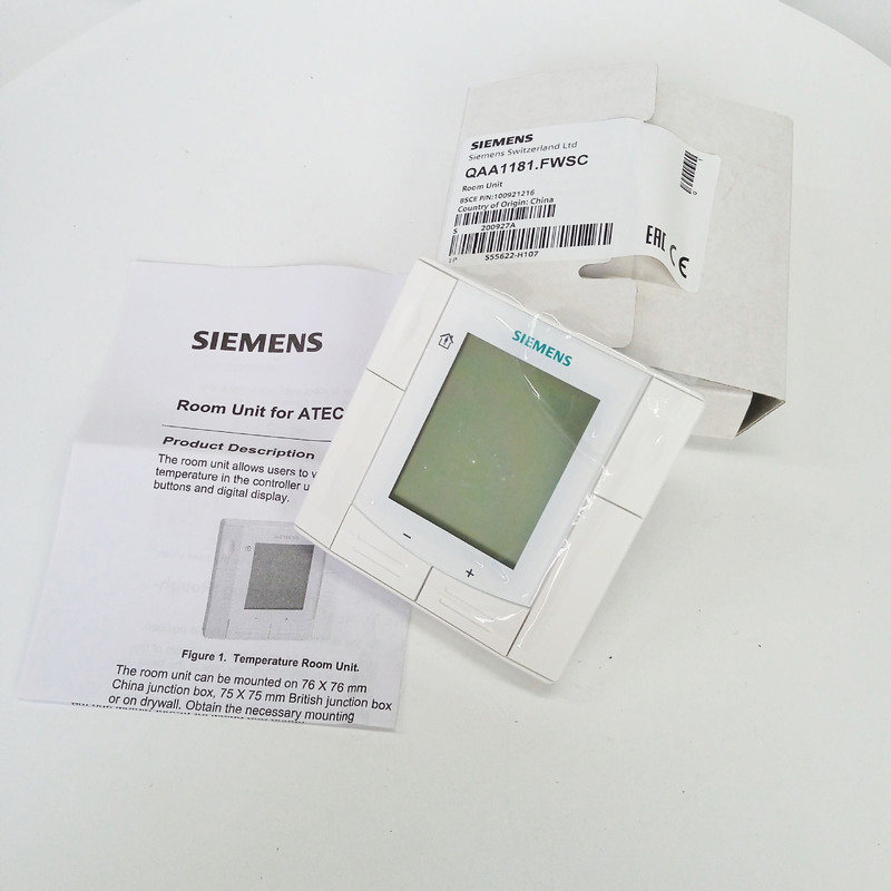 Original Siemens Siemens QAA1181.FWSC room temperature control unit fan coil thermostat in stock