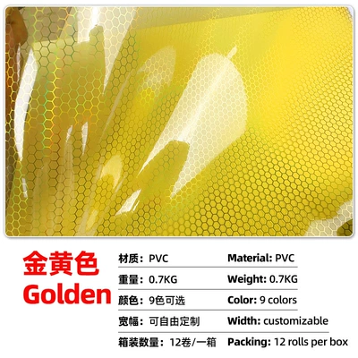 Light Color Changing Film 12 – Car headlight protective film - golden-yellow-30cm8m07kg