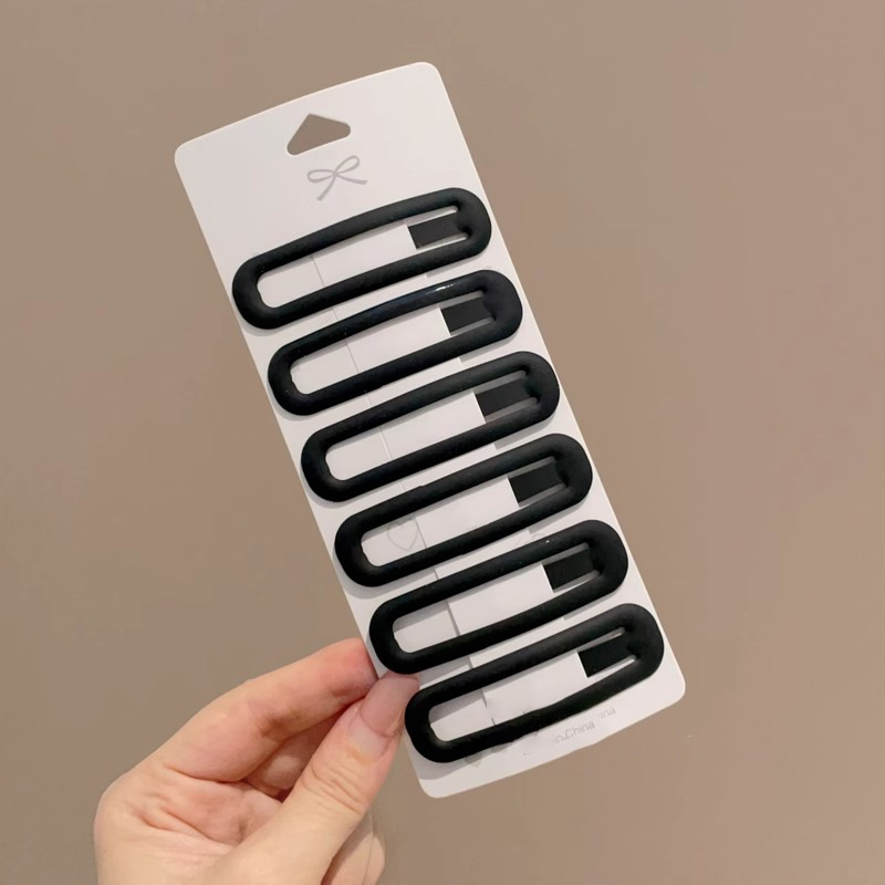 8 ¿ elíptico negro 6 piezas