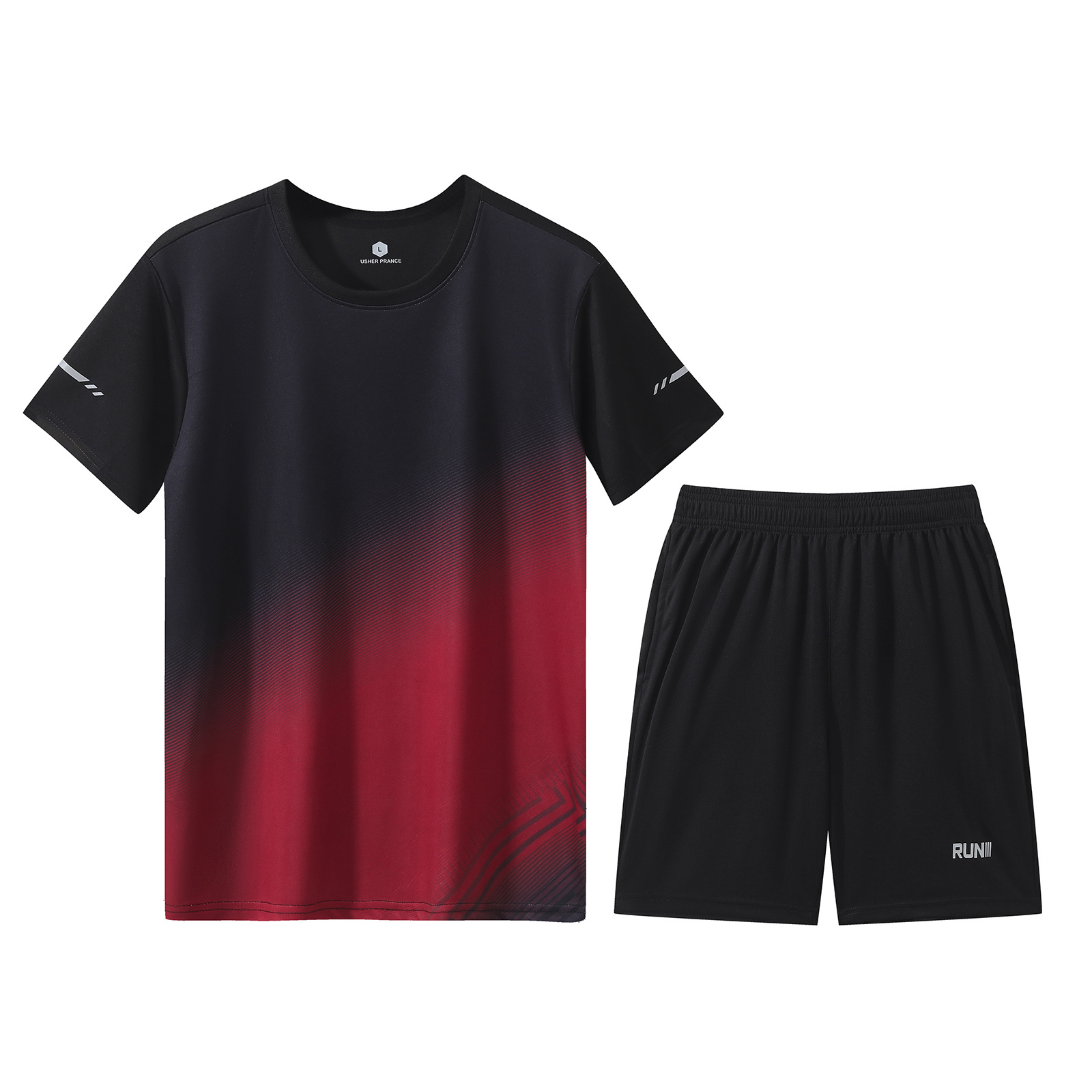 Venta directa de fábrica verano nuevo estilo de manga corta para hombres y mujeres ropa deportiva para correr, camiseta de fitness, ropa de entrenamiento de secado rápido transpirable