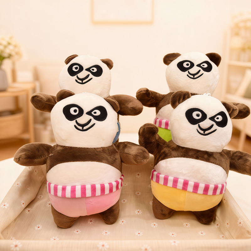 Nuevo Kung Fu Panda de 7 pulgadas muñecas de agarración muñecas A Po Panda juguetes de peluche muñecas de comercio exterior transfronterizas al por mayor
