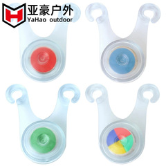 Frog light bicycle silicone light mountain bike warning light single line pipe light seat light rear-mounted light hanging line light