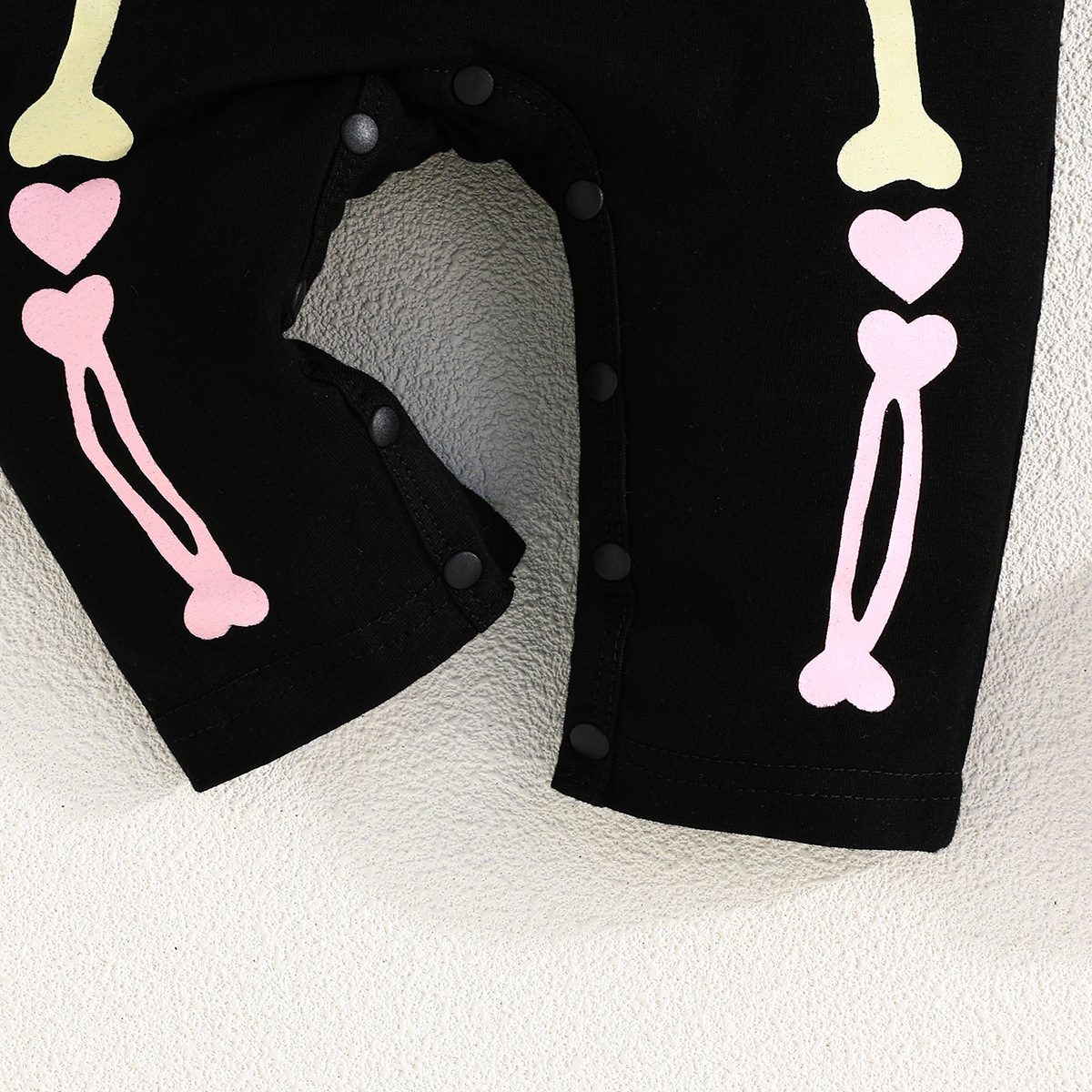 INS baby Halloween character costume fashion luminous skeleton jumpsuit now available_voghion.com