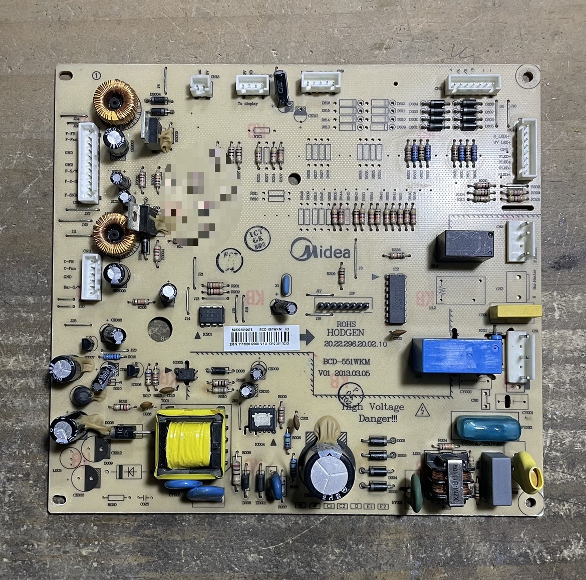 适用于冰箱BCD-551WKM主板电脑板502301010075/50230101008N