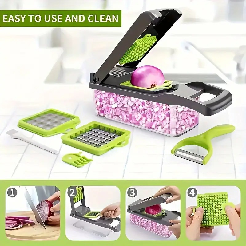 Cocina multifuncional cortador de verduras cortador de seda transfronterizo limpiador de seda doméstico al por mayor raspador de seda cortador de verduras artefacto mágico