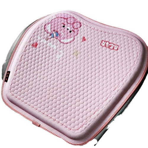 Car seat cushion summer cartoon bear gel cool pad single piece all-season universal ventilation tush cushion ice silk seat cushion