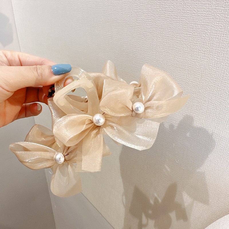 Vintage Style Style Vintage Style Women's Bow Knot Arylic Organza Hair Claws