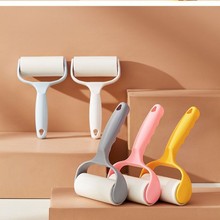 粘毛器可撕滚筒除毛器宠物去毛沾毛滚家用沙发地板粘尘纸卷纸