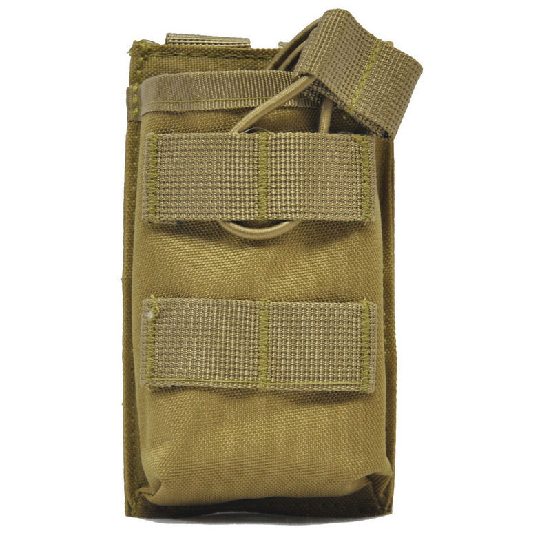 M4 bolsas de clip de bala MOLLE modelo de intercomunicador táctico bolsas de baterías colgantes bolsas de cintura diversas