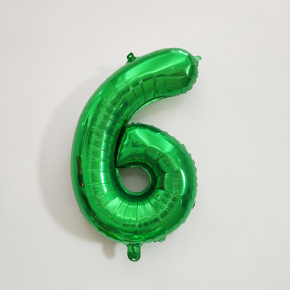 Number Aluminum Film Balloon Party Balloons display picture 8