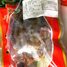 蟹红膏咸炝腌制梭子蟹呛三眼宁波特产即食海鲜办公室独立站代发