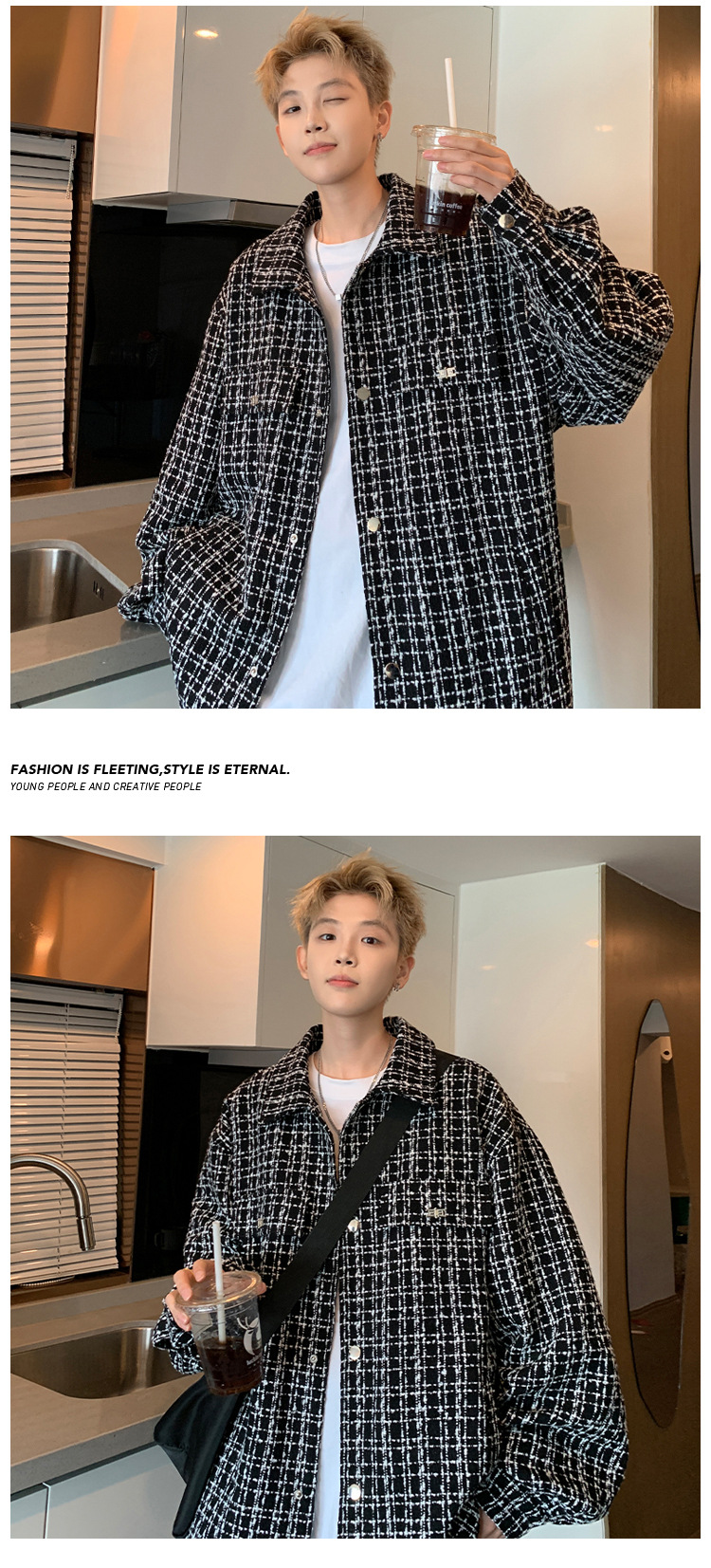 Denim Jacket For Men American Style Straight Shoulder Autumn Coat_voghion.com