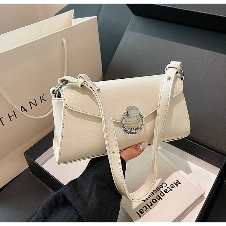 Die beliebte kleine quadratische High-End-Mode-Sticktasche aus Ölwachsleder dieses Jahres, einfache Umhängetasche mit einer Schulter_voghion.com