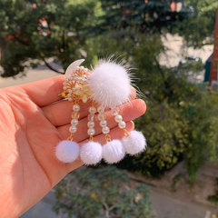 16mm imitation mink fur ball pendant plush pendant pendant diy antique jewelry hair accessories material accessories