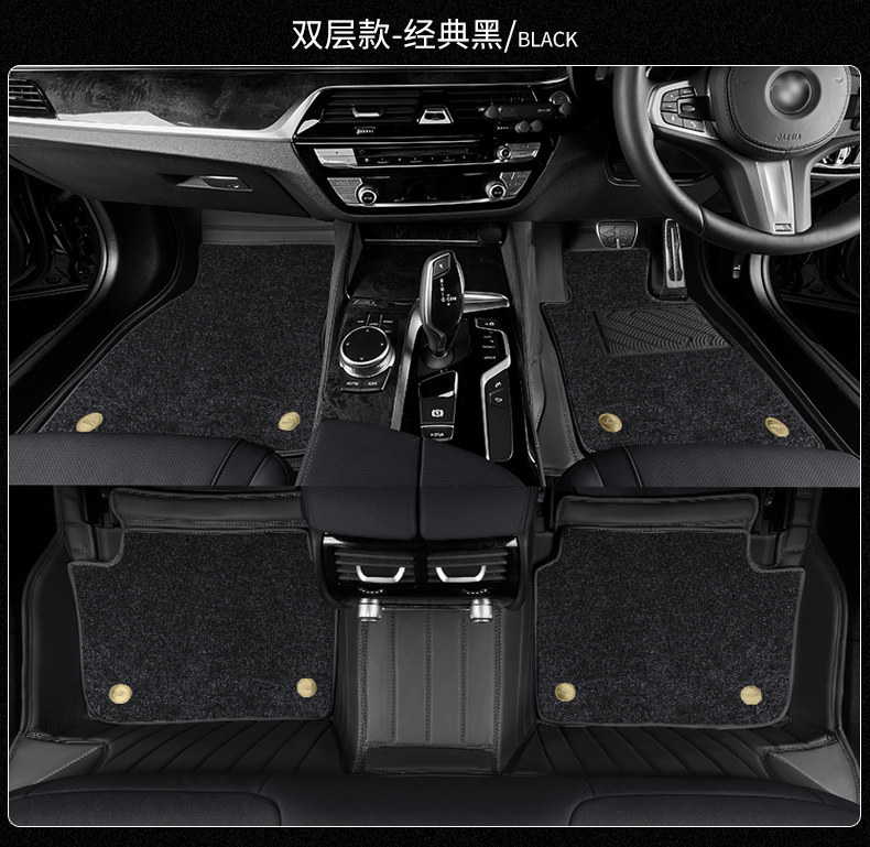 Suitable for 10-25 models of Toyota Prado right-hand drive, full coverage floor mats LC250, right-hand drive carpet