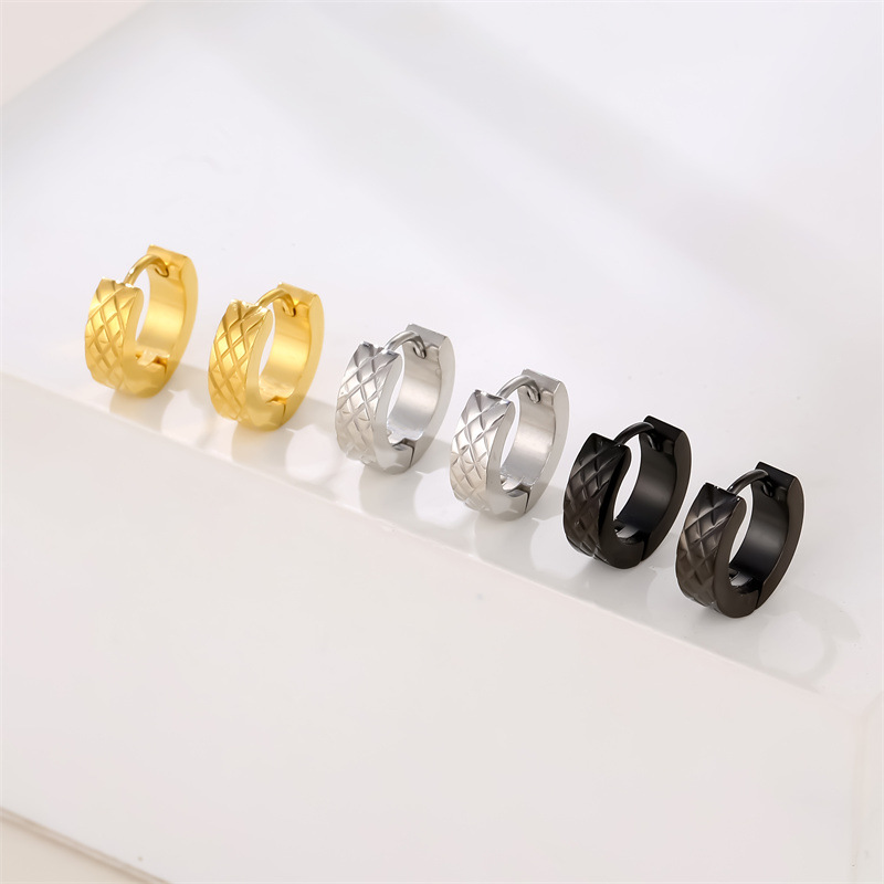 fashionable earrings stainless steel