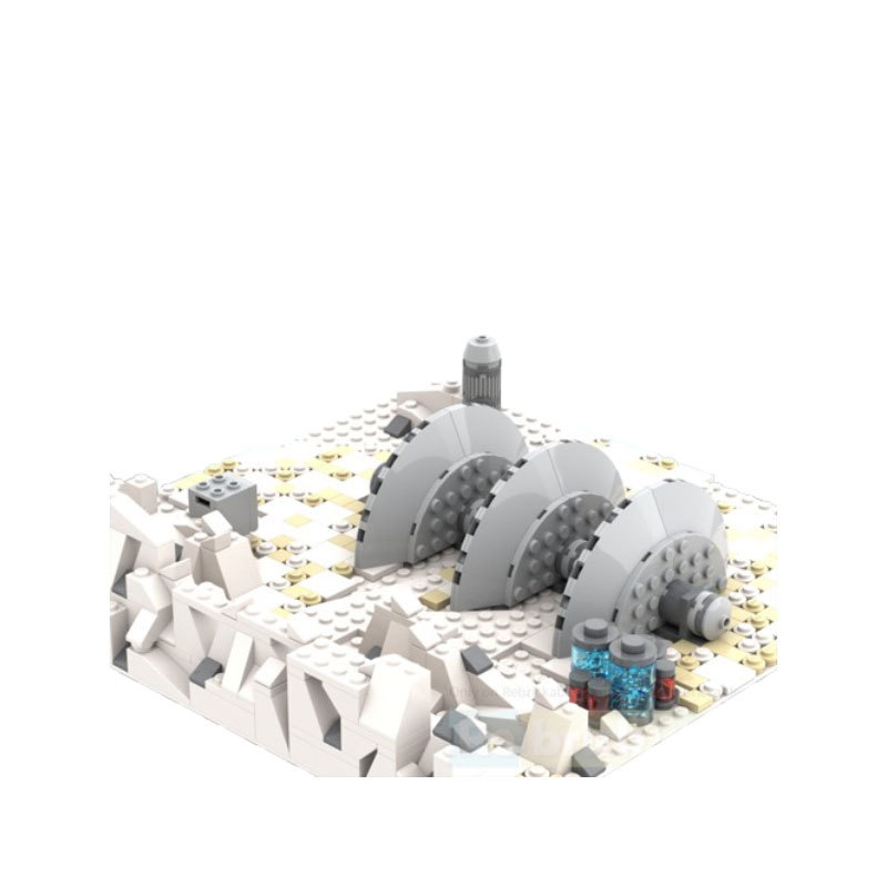 Educational Building Block Defense Base Model For Kids_voghion.com