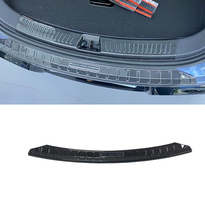 Modification, Welcome Pedal, Trunk Rear | Dekorativ pedal başlıqları - 1-piece-of-outer-guard-abs-carbon-fiber-texture-for-byd-sealion-7
