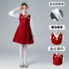 Skirt, shirt, neckerchief, trousers, tights, badge