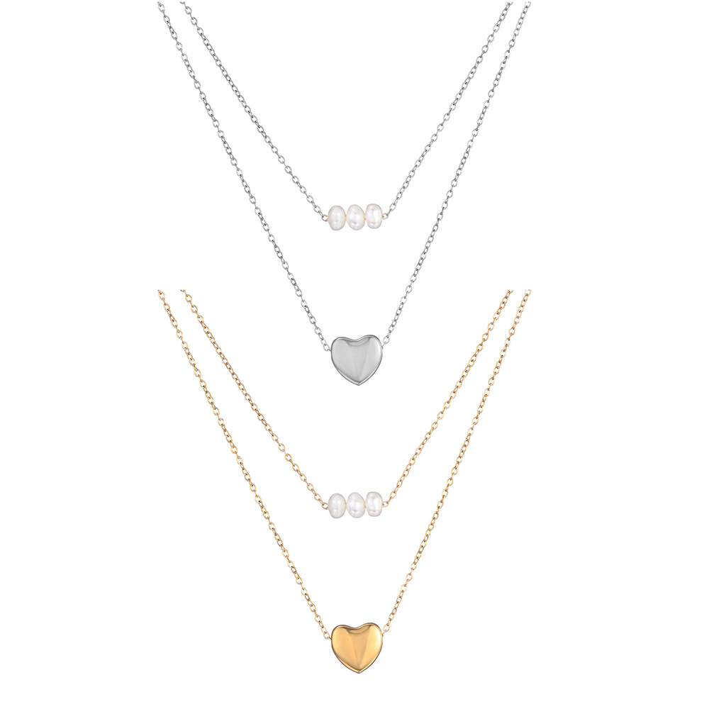 Unsere minimalistische Layering-Halskette vereint zarte Ketten und dezenten Luxus. Tragen Sie sie als kleine Erinnerung an Ihre eigene Schönheit und Ihr ruhiges Selbstvertrauen._voghion.com