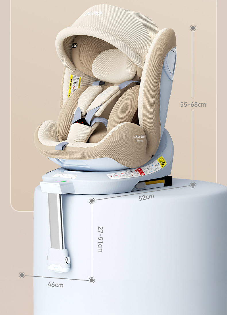 Child safety seat newborn sitting and lying baby 0-12 years old baby car seat car i-size certification